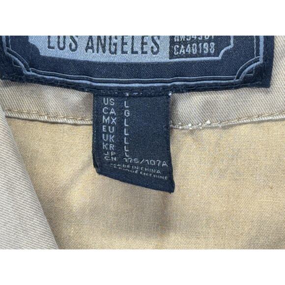 21 Men Brown Utility Worker wear Jacket All American Brand Size L - Picture 7 of 16